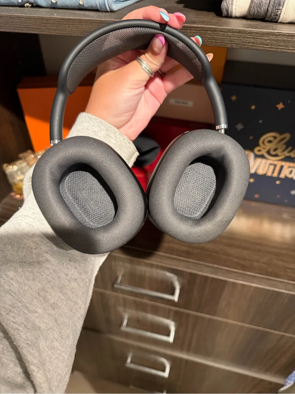 Apple AirPods Max with Protective Travel Case - Dark Gray